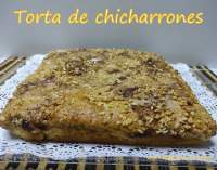   Torta de chicharrones 