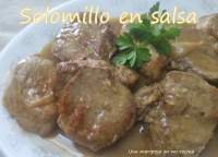   Solomillo en salsa de vino blanco