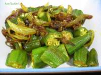   SALTEADO DE OKRA (BHINDI BHAJI)