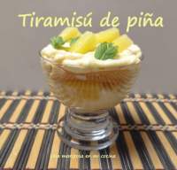   Tiramisú de piña 