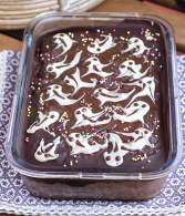 
Brownie fantasma para Halloween   