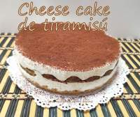   Cheese cake de tiramisú