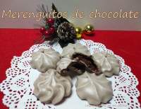   Merenguitos de chocolate