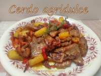   Cerdo agridulce con piña