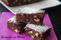 
Brownies con nueces  