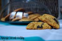   Galletas abizcochadas de calabaza y chip de chocolate