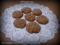   Galletas de avena