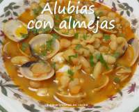   Alubias con almejas