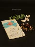   Tableta de Chocolate blanco con Anacardos y Especias