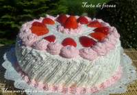   Tarta de fresas