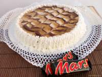 Tarta de queso y chocolatinas Mars / Mars Bar Cheesecake