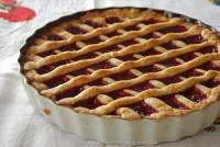   Crostata de fresas para mi cumpleaños