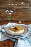   Pencas rellenas con salsa de almendras