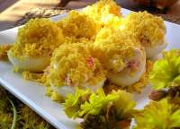 Huevos mimosa  