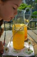 Bebida Refrescante de Mandarina y Limón