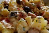 49. Ensalada de patata y frankfurt a mi manera (estilo kartoffelsalat)