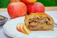   Strudel de manzana y nutella