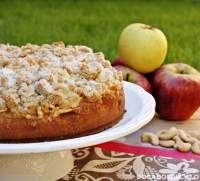   Coffee Cake de manzana y anacardos (sin mantequilla)