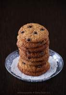 Galletas de almendra con harina de garbanzos y chi...