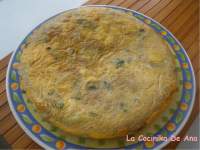 Tortilla de patatas con verduras