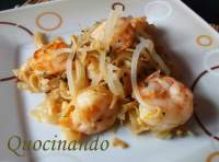 Quocinando: Pad Thay y Pollo Satay con vinagreta de Ayad. Cocina Thailandesa (Cooking Challenge) 