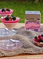   Postre de frutos rojos con Botanic Kiss Gin