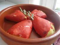   APERITIVO PARA NAVIDAD: PIMIENTOS RELLENOS DE TORTILLA DE PAPAS