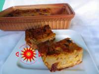   budin con frutas en licor 