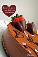   Tarta de queso y chocolate sin horno .Thermomix y Tradicional
