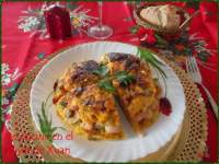   Tortilla de calabaza rellena