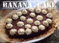   BANANA CAKE // Bizcocho de PLÀTANO con frostin de MIEL