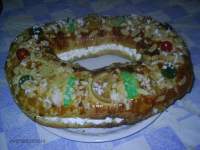 La Manzana  dulce de  Eva: Mis primeros Roscones de Reyes - año 2007 (receta de bosi)