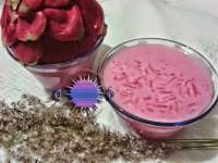 Cocina Costarricense: arroz con leche y pitahaya