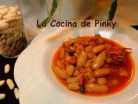 LA COCINA DE PINKY: FABES CON ANDARICAS Y LANGOSTINOS 