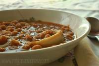  Recetas BBSS: Garbanzos con calamares