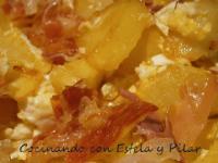 Cocinando con Estela y Pilar: Huevos rotos con patatas y jamón