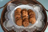 COCINA GOLOSONA: COOKIES INTEGRALES DE NARANJA, CHOCOLATE Y COPOS DE AVENA