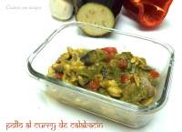 Cocinar con amigos: Pollo con curry de calabacín
