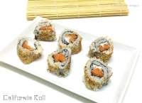 Cocinar con amigos: California Roll de salmón