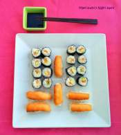 Cocinax2. Las recetas de Laurita.: Sushi. Maki sushi y Nigiri sushi. Arroz cocido en Thermomix.