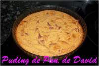 Mi diario de Recetas y Reposteria Creativa: PUDING DE PAN   NUEVA COLABORACIÒN   NUESTRO AMIGO DAVID  