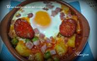 Una mariposa en mi cocina: Huevos a la flamenca
