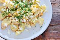 Ensalada de Patatas Americana (Potato Salad) - Recetas Americanas