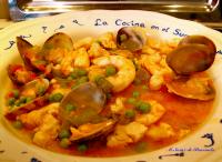 LA COCINA EN EL SUR: CAZUELA DE MARISCOS CON VERDURAS